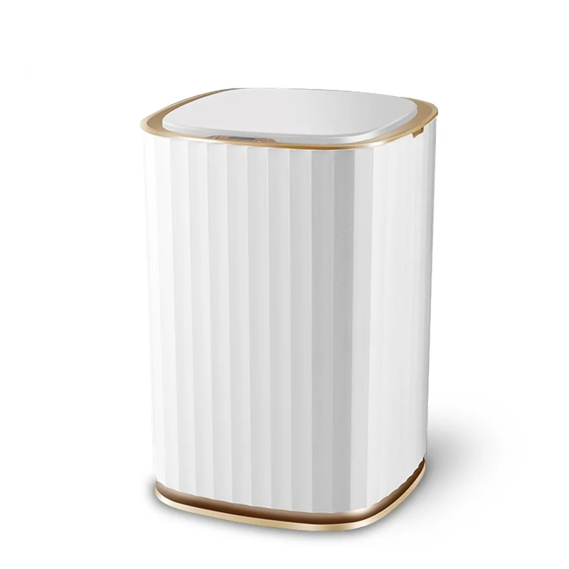 

12L/15L Smart Trash Can Automatic Sensor Garbage Bin Dustbin Rubbish Can Touch Sensor Garbage Bucket for Kitchen Bathroom