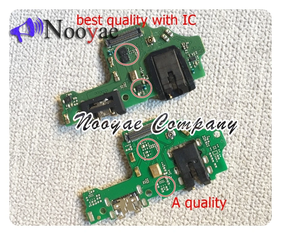 

Top Charger Board For Huawei Honor 8X / View 10 Lite USB Dock Charging Port Microphone Mic Earphone Jack Flex Cable + Tracking