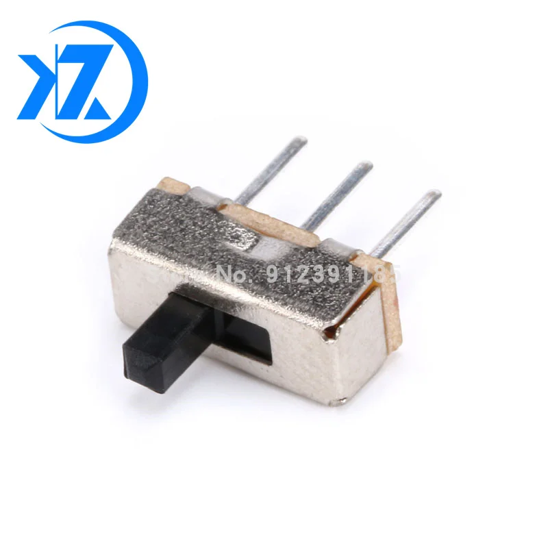 20Pcs SS12D00 Interruptor on-off mini Slide Switch 3pin 1P2T 2 Position High quality toggle switch Handle length:3MM/4MM/5MM/6MM |