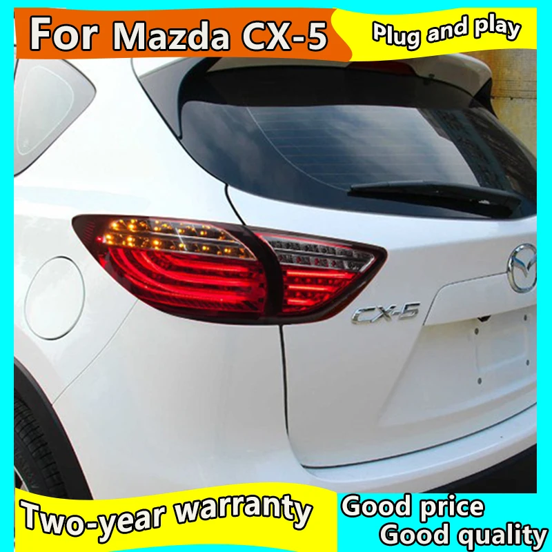 

Car Styling for Mazda CX-5 2013 2014 2015-2018 Achterlichten LED Achterlicht Rear Lamp DRL + Rem + Park + Signaal licht