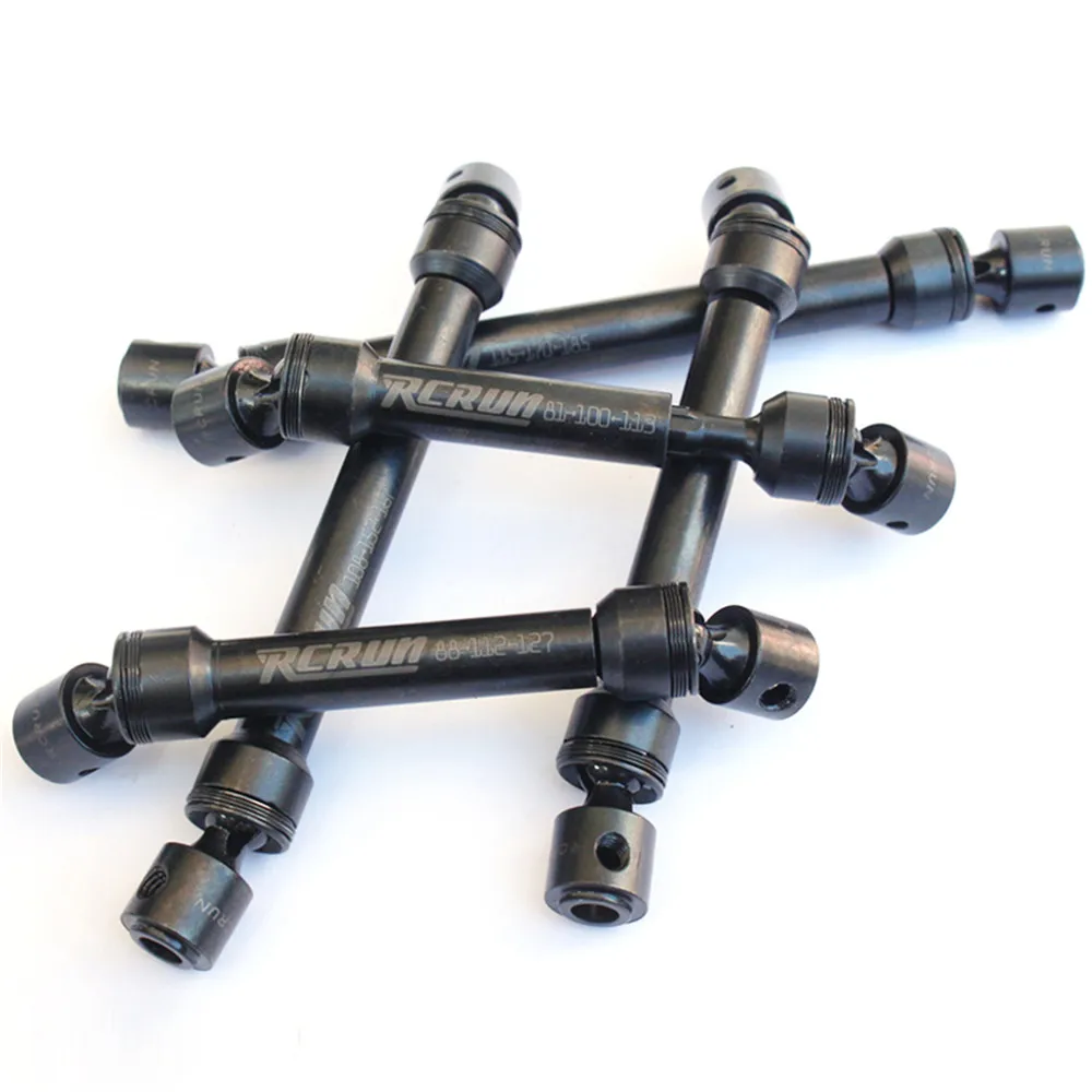 

Stainless Steel CVD Driver Shaft 81-170mm for Axial SCX10 1:10 Land Defender D90 D110 G2 For Tamiya F350 CC01 Rover RC Car Parts