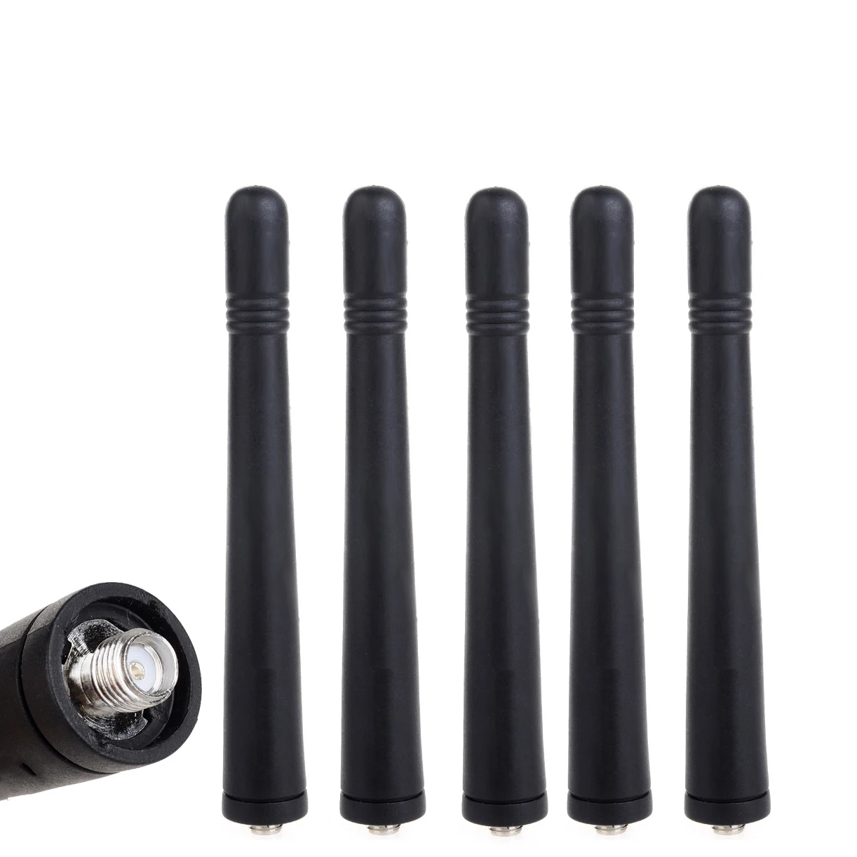 YIDAT 5 шт. VHF 136-174 МГц антенна SMA женская для Kenwoode TK-2207 TK2206 TK2203 TK2202 Baofeng UV5R 888SWalkie Talkie Radio