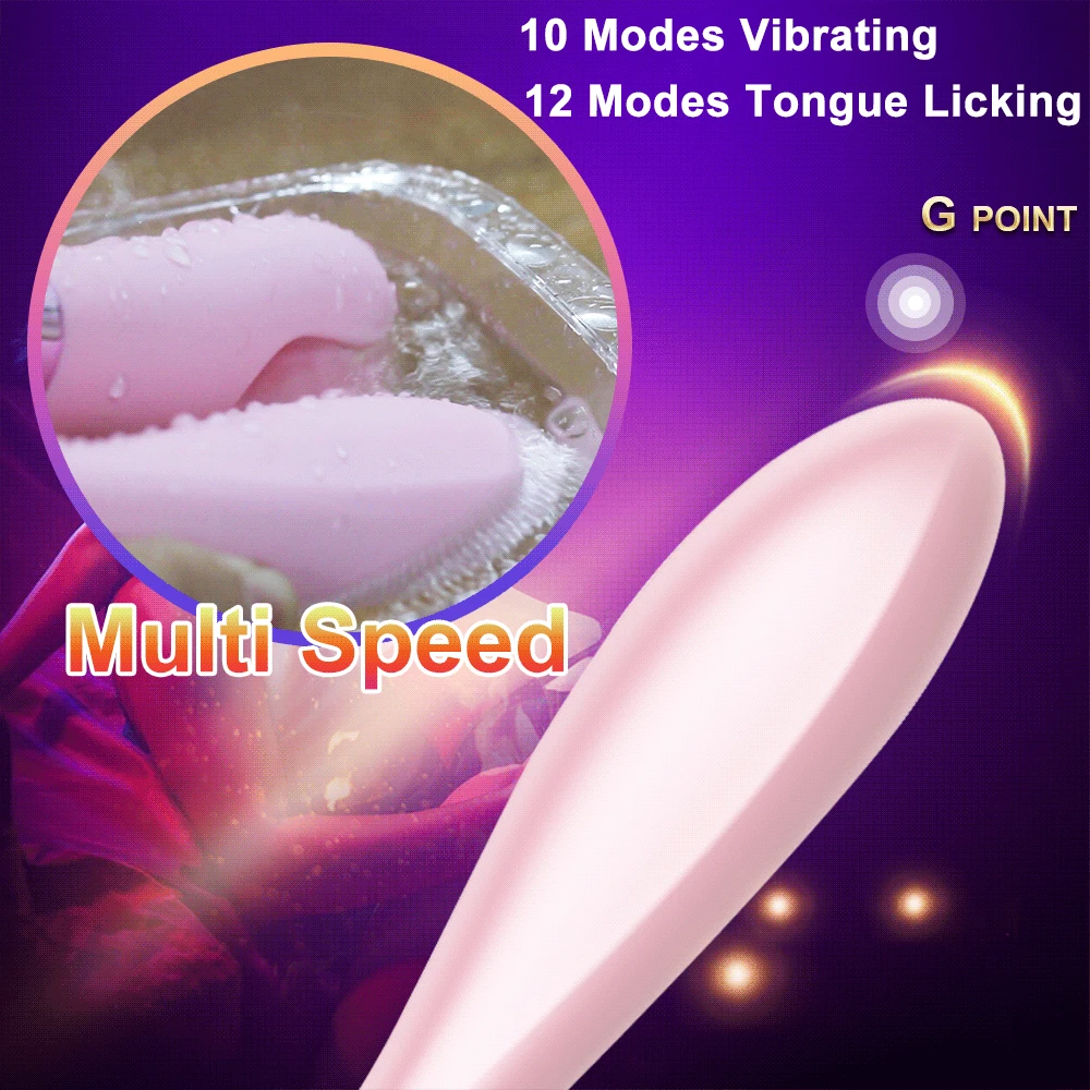 Вращающийся оральный язык лизание вибраторы взрослые интимные игрушки для
