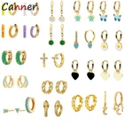 Автоклав INS модный обруч серьги для женщин капель масла циркон обручальные свадебные подарки серьги 925 стерлингового серебра ювелирные изделия