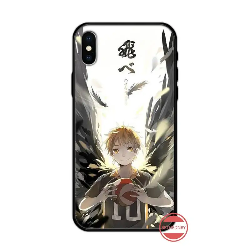 

Volleyball Haikyuu hot anime luxury mobile Phone Case funda funda for iPhone 11 12 pro XS MAX 8 7 6 6S Plus X 5S SE 2020 XR