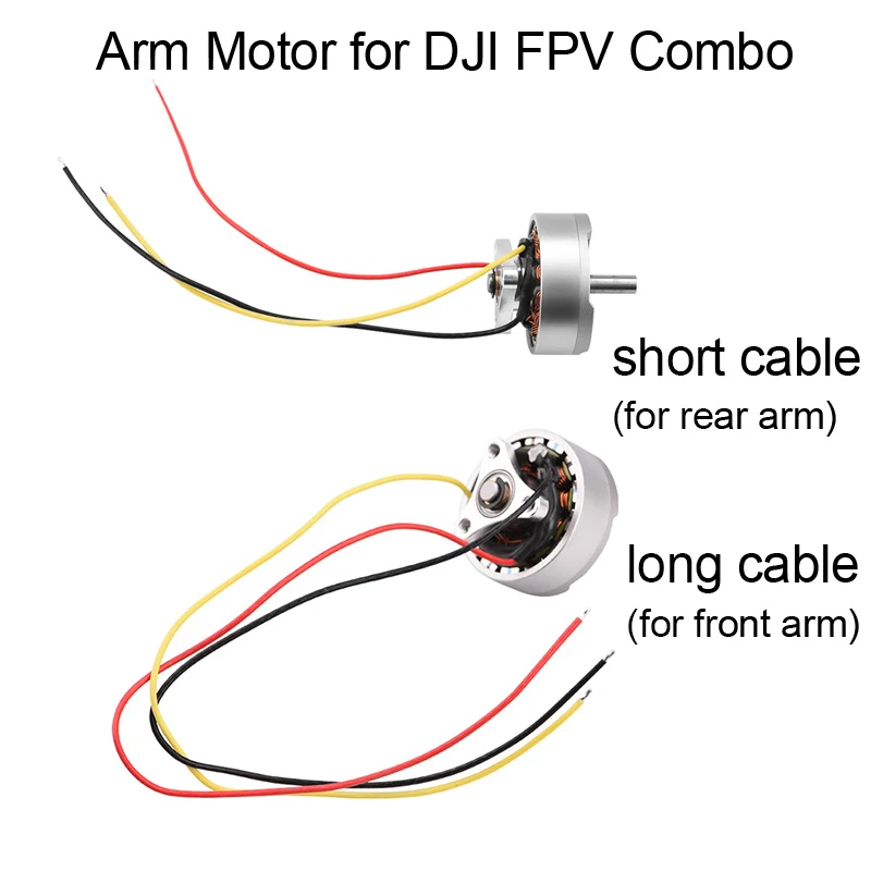 Peça de Reposição do Motor de Braço Original para Dji Motor com Cabo para Fpv Motores de Aeronaves Drone Frente Braço Traseiro Combo Reparação Substituição Fpv