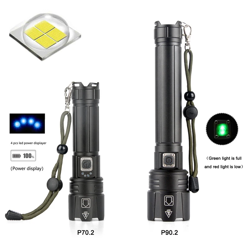 XHP90.2 XHP70.2 4 драйвер супер мощсветодиодный 26650 светодиодная лампа XLamp USB