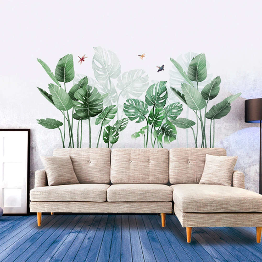 3D Fresh green grass baseboard ПВХ настенные наклейки на плинтус для детской гостиной ванной