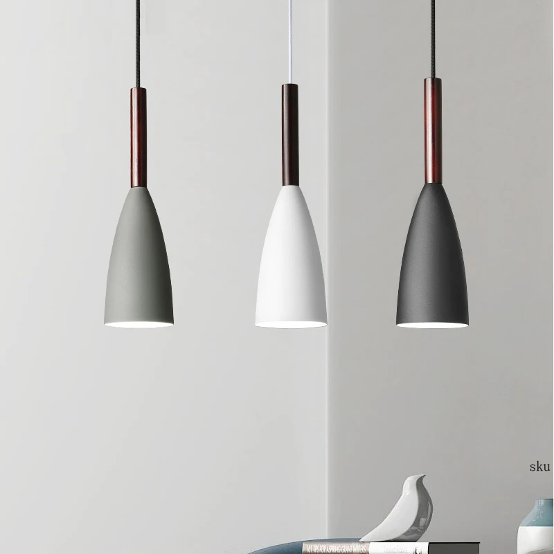 Простые подвесные светильники в скандинавском стиле современный американский