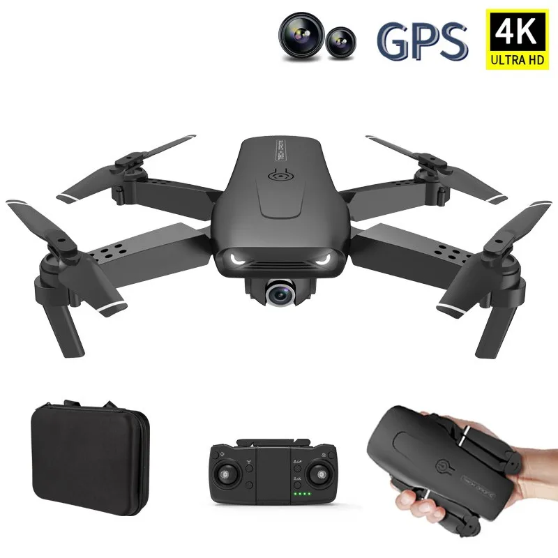 2021New Y535 Drone 4K HD Dual Camera With GPS 5G WIFI Wide-Angle FPV Real-Time Transmission Foldable Rc Quadcopter Toys For Boys