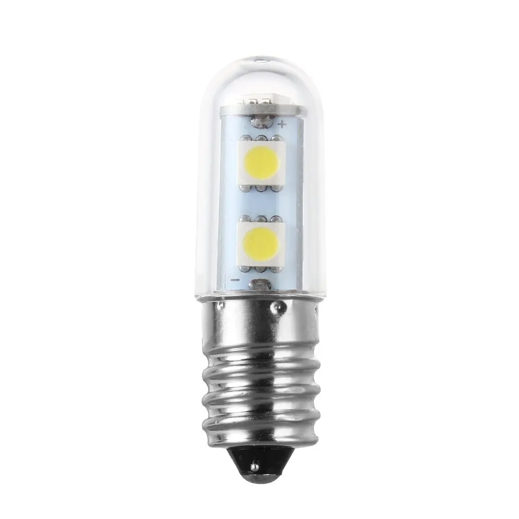 

High Quality 1x Mini E14 1W 7 LED 5050 SMD Nature/Warm White Refrigerator Light Bulb Lamp 110V/220V