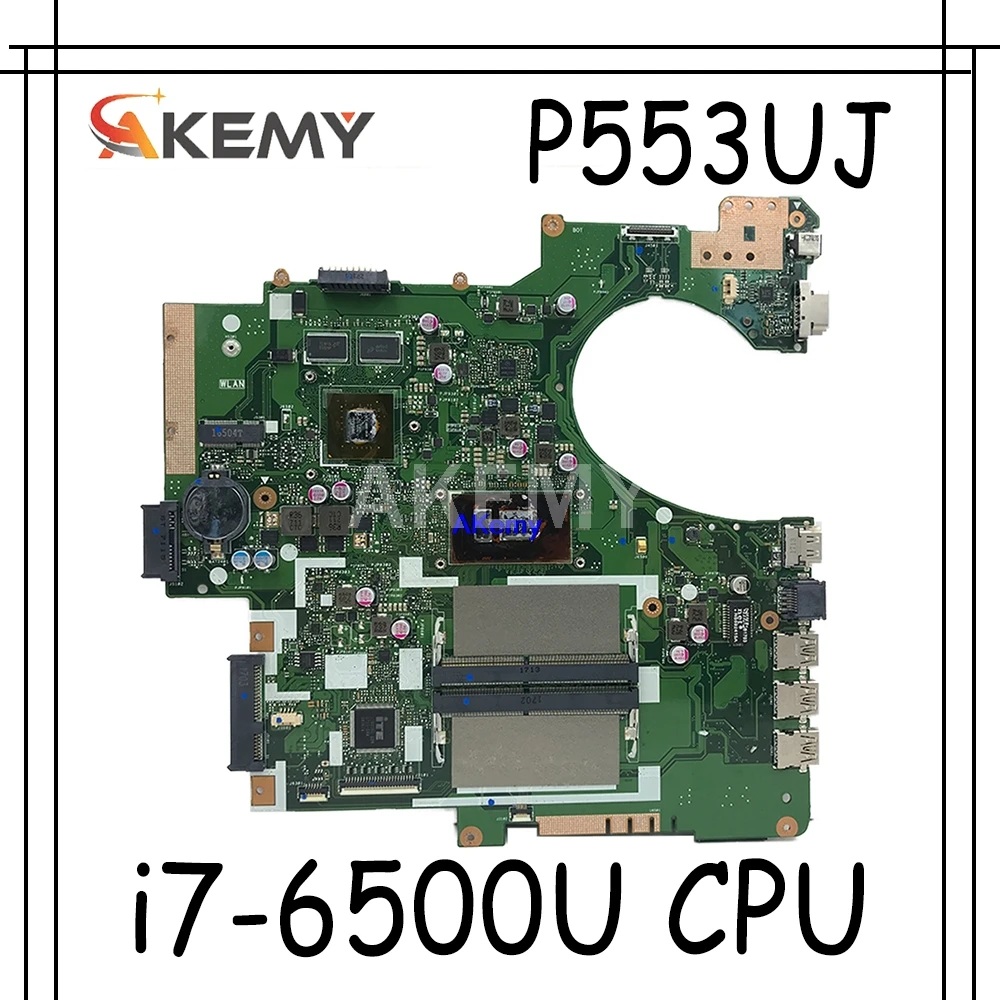

Для Asus PRO553U PRO553UJ P553U материнская плата P553UJ P2540U P2540UQ P2540UV материнская плата 100% тесты Ok i7-6500U GT920M/2GB-GPU