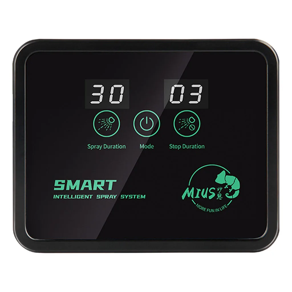 

Compact Spray System Kit Humidifier Timer Automatic Misting Rainforest Sprinkler Control Fogger Plant