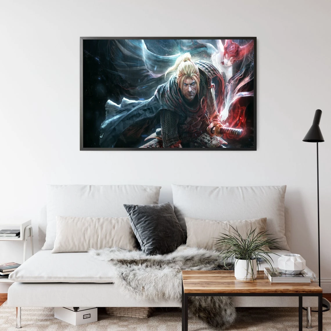 Nioh Game Холст Плакат Домашняя Настенная Роспись Украшения (Без Рамки)