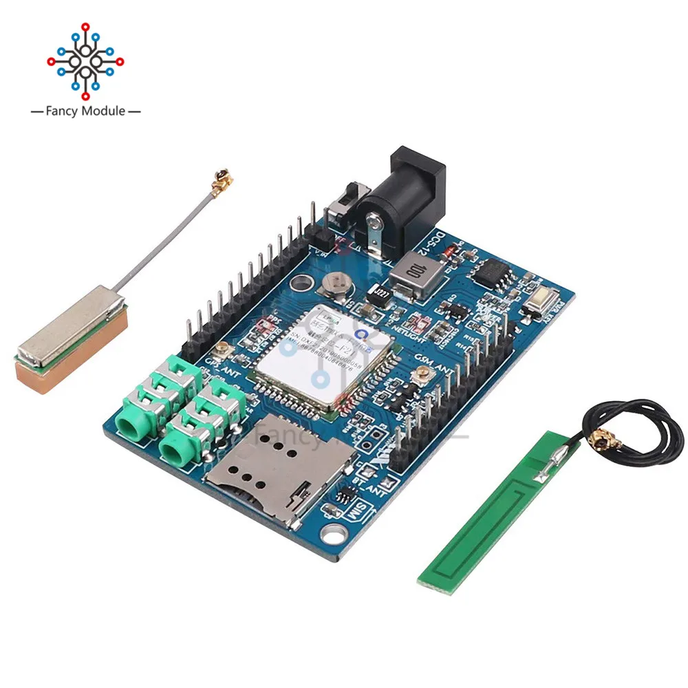 Diymore беспроводной модуль A7 GSM GPRS gps 3 в 1 модуль щит поддержка голосового короткого сообщения Универсальный для Arduino STM32 51MCU