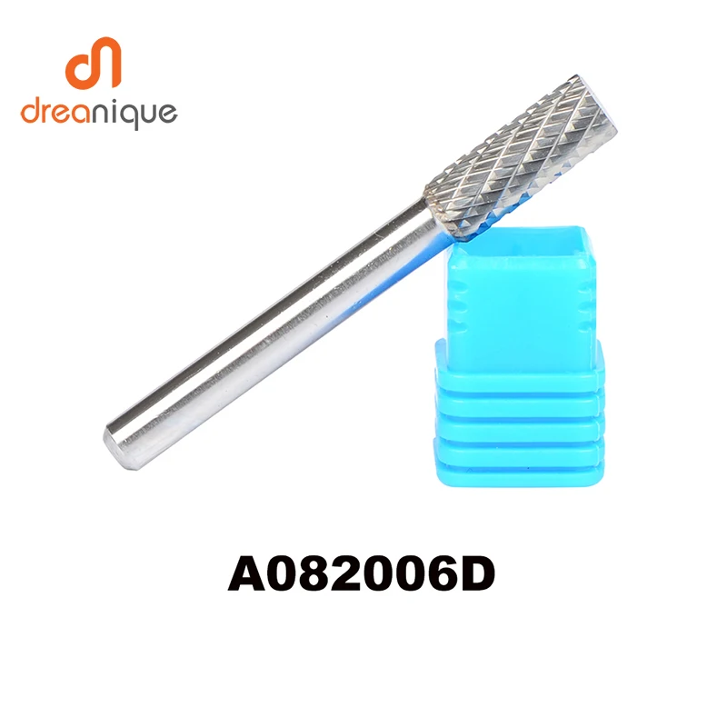 Цилиндр 2 шт./лот A082006 8*20 мм роторный напильник из карбида вольфрама шлифовальные