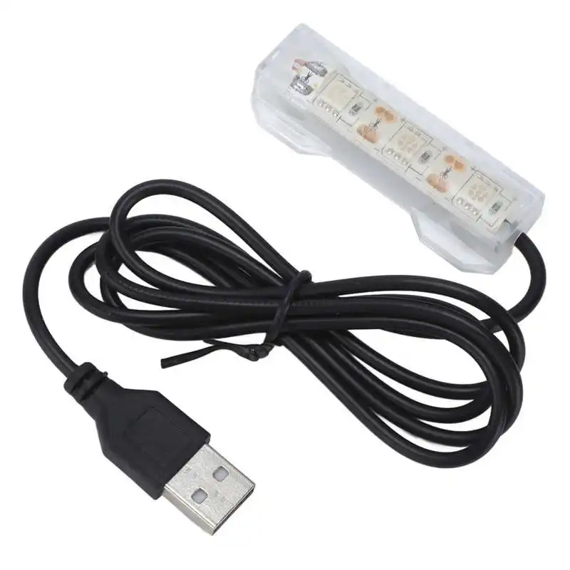 Аквариумсветильник водонепроницаемый светильник с USB-зарядкой для аквариума -