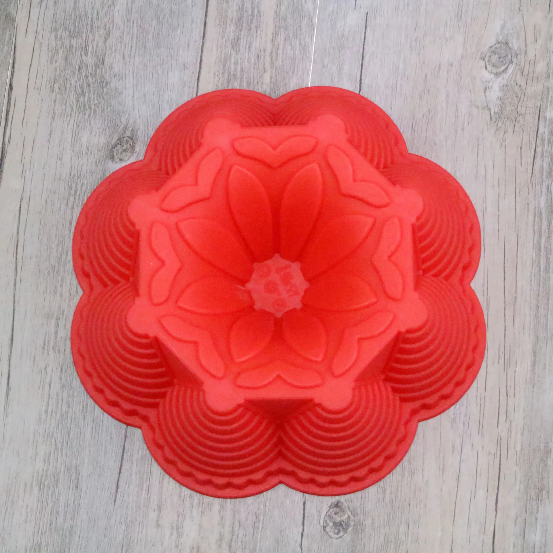 Силикагель 6-дюймовый Творческий замок и воздушно-стиль торта мусса пресс-формы