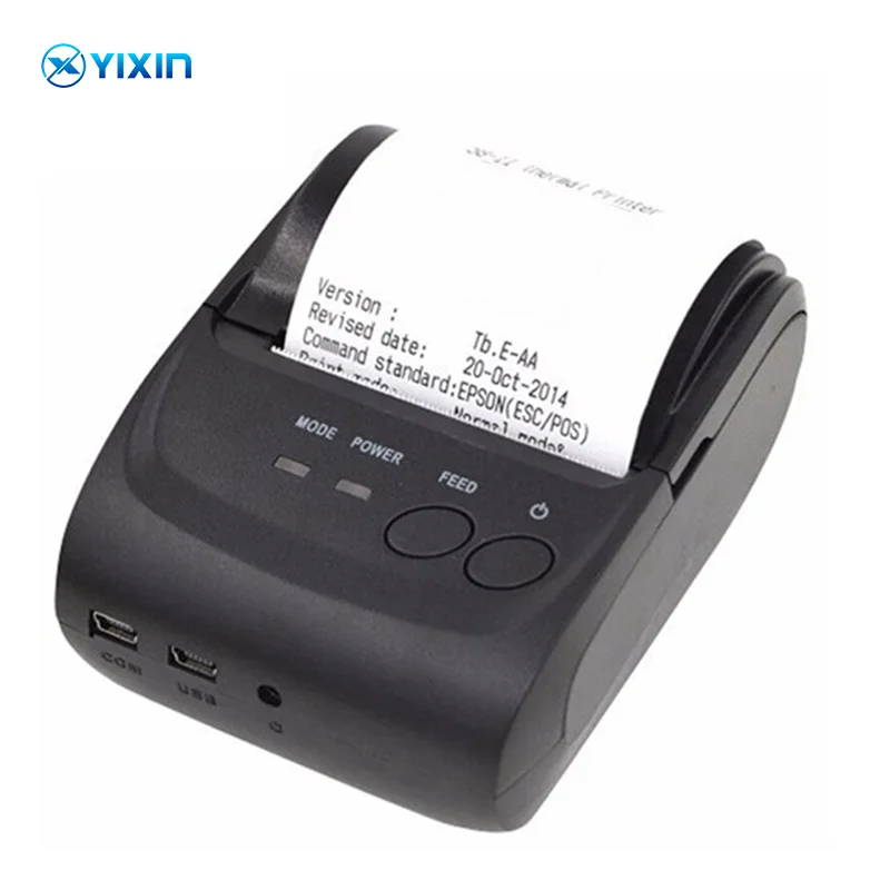 

Портативный термопринтер 58 мм, чековый принтер, низкая цена, Поддержка Android POS Bluetooth, чековый принтер для коммерческих целей