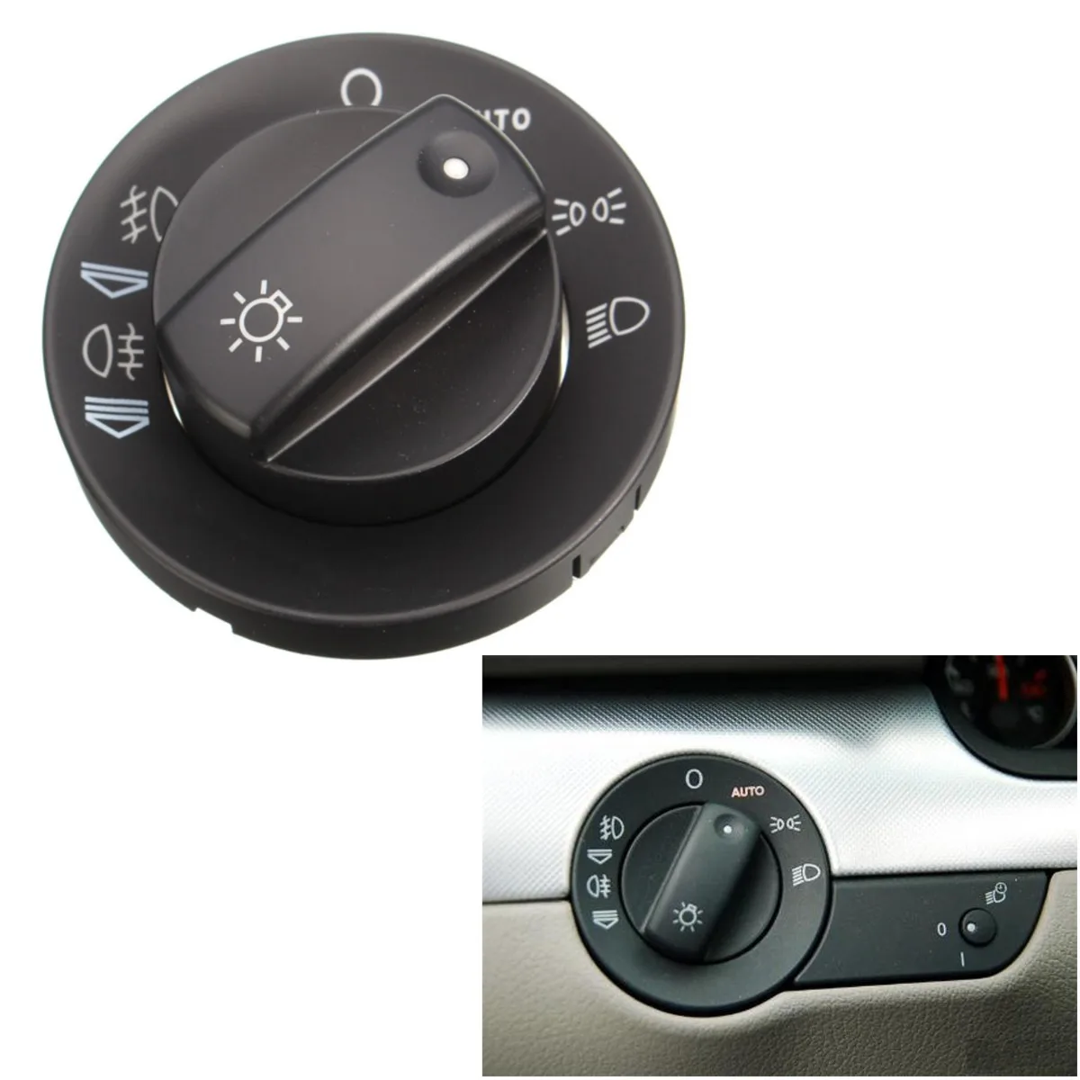 Крышка переключателя фокусировки фары для AUDI A4 S4 8E B6 B7 2000-2007 8E0941531B комплект