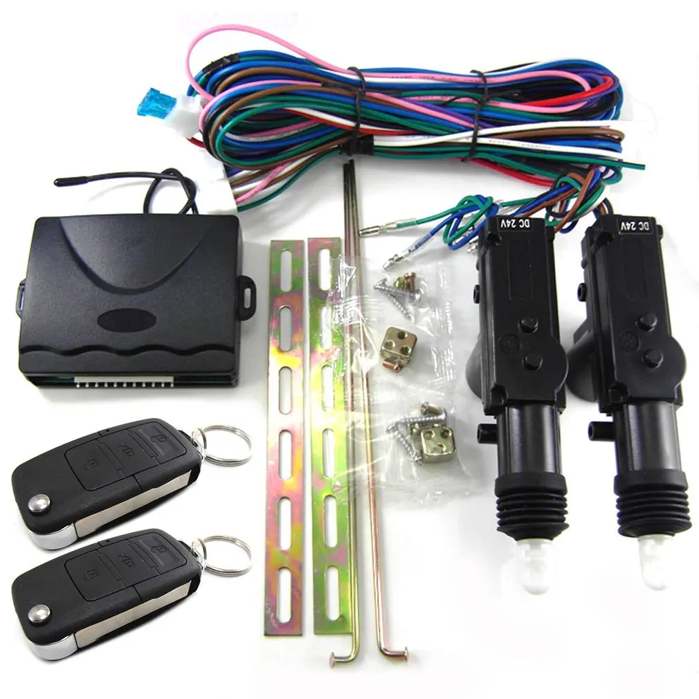 

Car Parts 615-8117 24V Car Remote Control Central Lock Anti-theft Device Electronic Door Control Lock Anti-theft Device