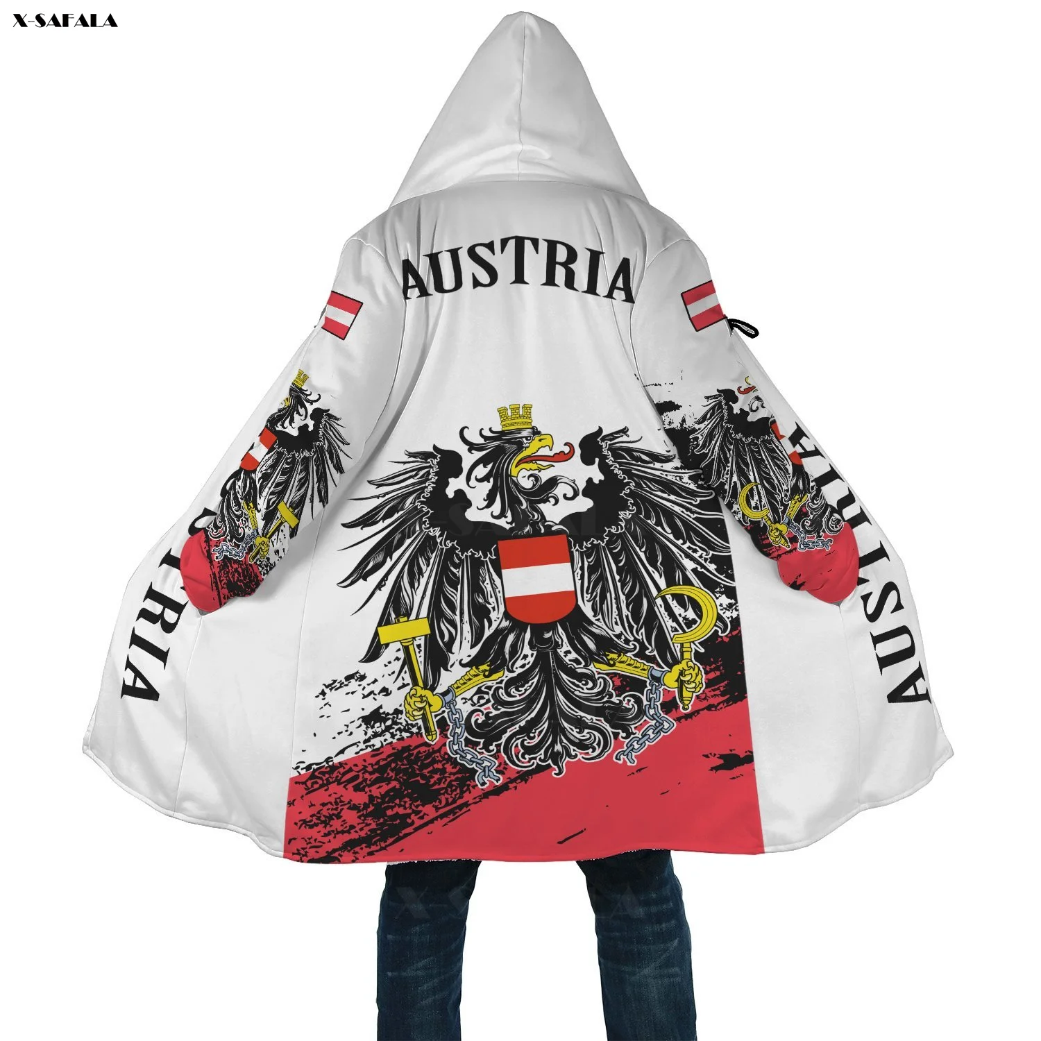 Толстовка с принтом флага страны Эфиопии спортивное пальто капюшоном одеяло