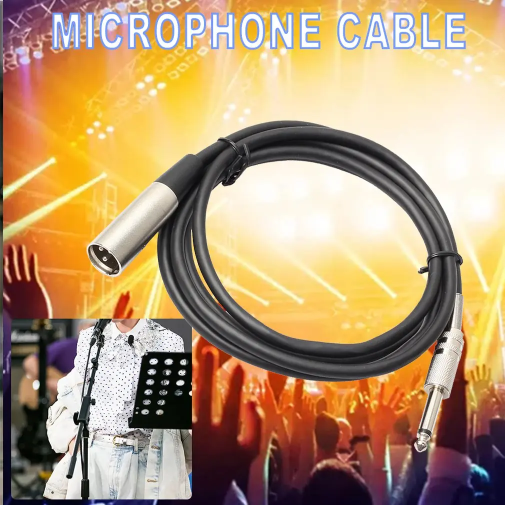 Профессиональный кабель Canon со штыревыми соединителями и черного цвета для