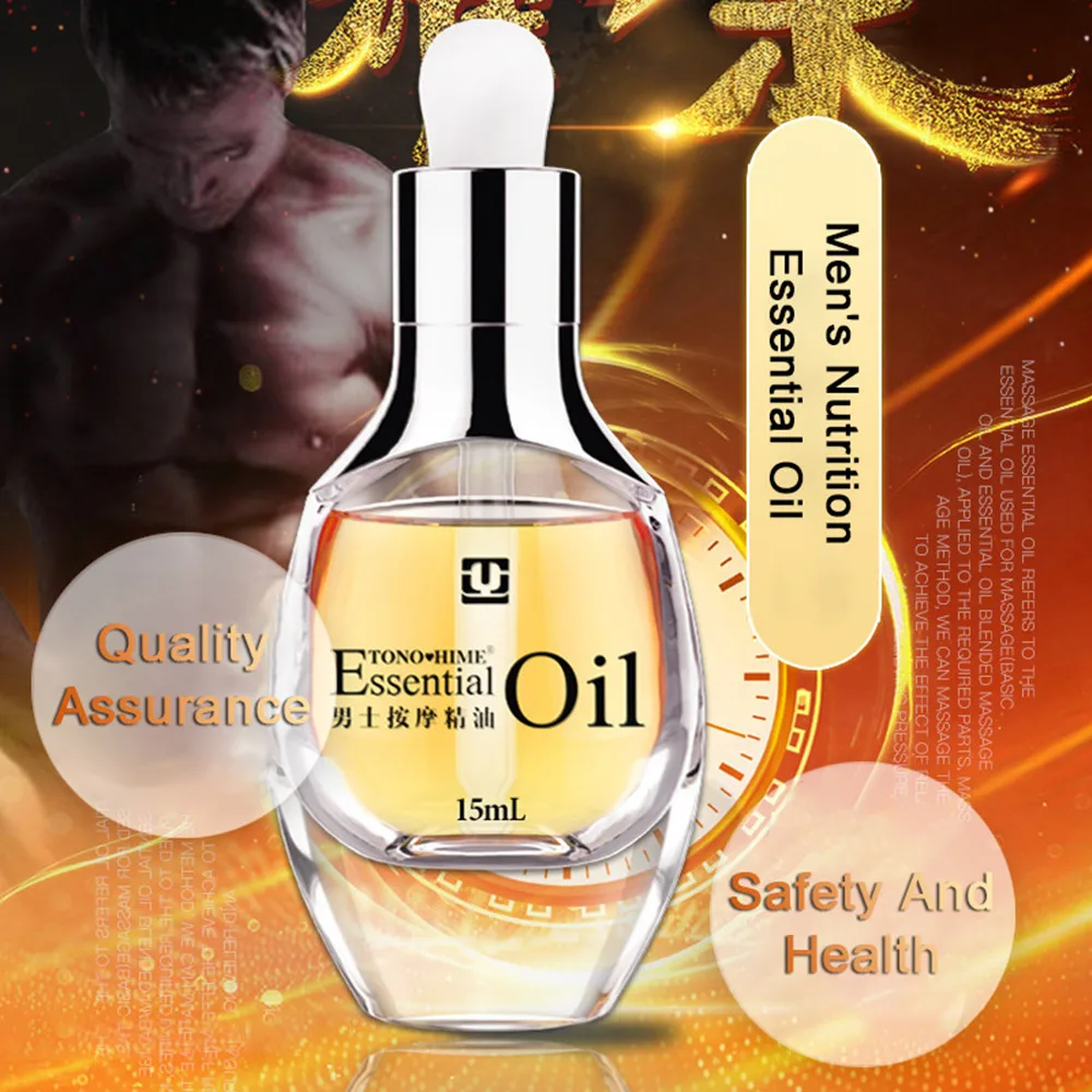 15 мл для мужчин уход за телом эфирное масло пениса увеличение t более сильное