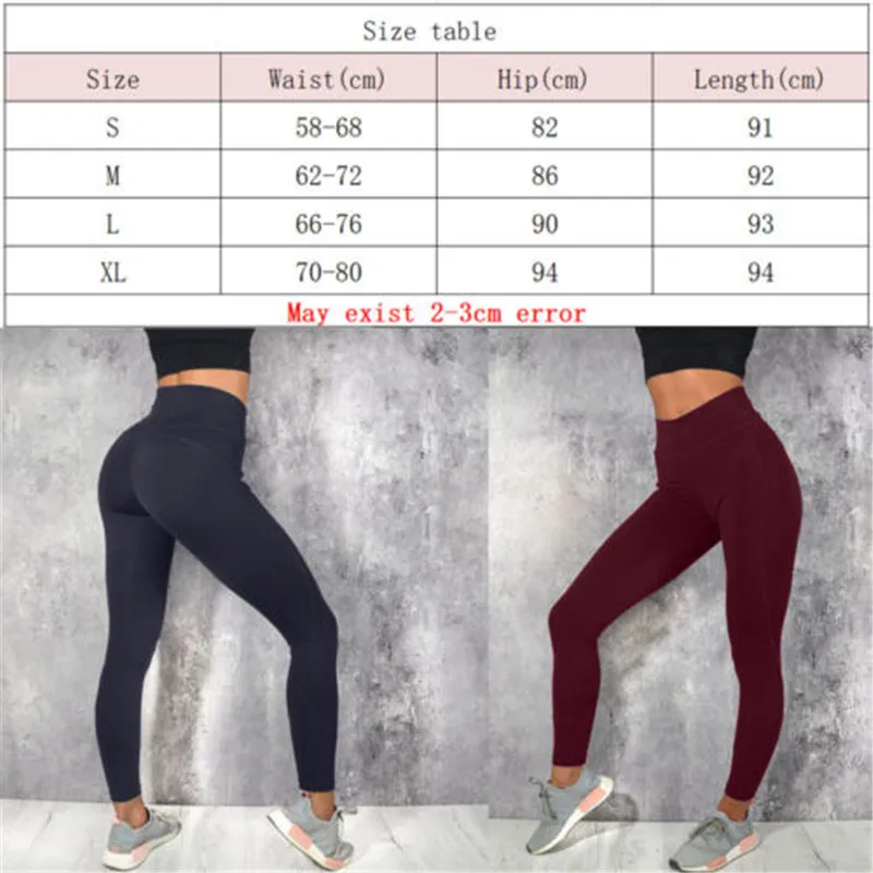 

Seamless High Waist Sports Leggings Tights Women Workout Breathable Fitness Clothing Training Pants Female 6 Color S-XL 2021 New