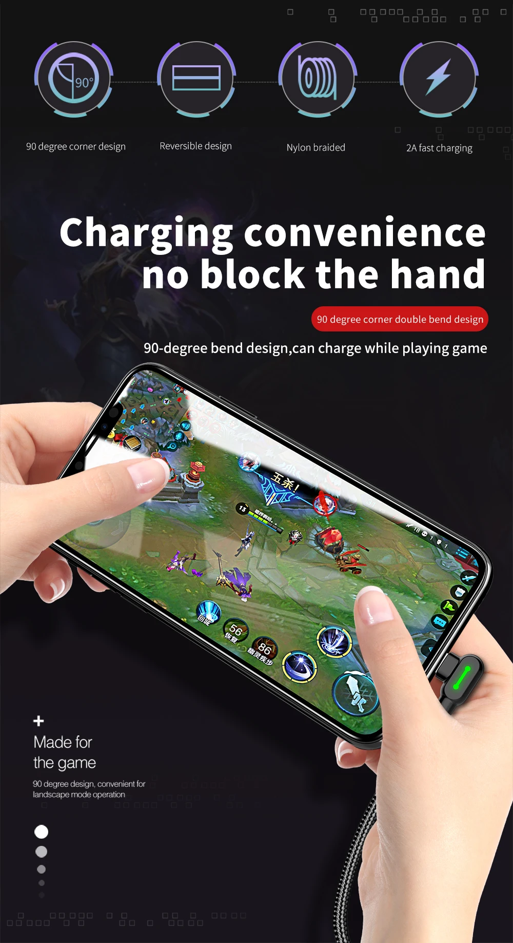 MCDODO 90 градусов 0,5/1,2/1,8/3 м Быстрая зарядка type C кабель для samsung Xiaomi huawei LG Android USB-C зарядное устройство Шнур данных