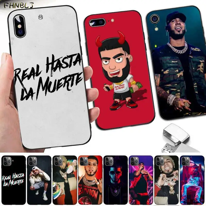 Чехол FHNBLJ для iPhone 8 7 6 6S Plus X 5S SE 2020 XR 11 12 pro XS MAX | Мобильные телефоны и аксессуары
