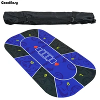 1 2m texas holdem tablecloth rubber mat board game poker table top digital printing suede casino layout poker accessories