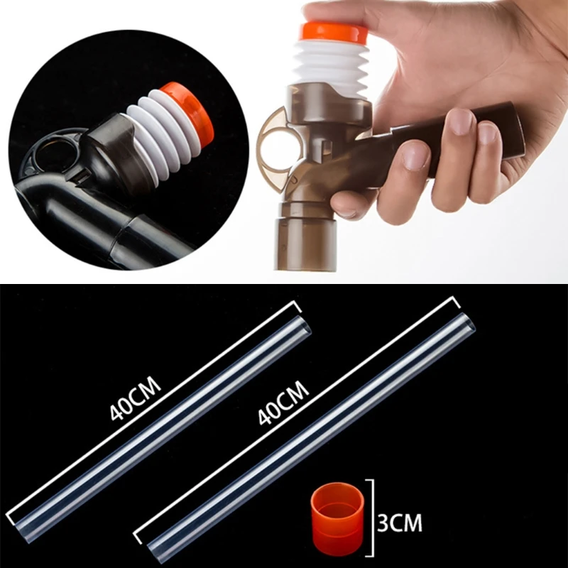 

New Aquarium Water Changer Manual Suction Device Sand Washing Pump Siphon Cleaning Tool