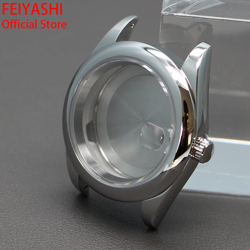 

36mm 40mm Case Men's Watch Oyster Day Date Sapphire Crystal Stainless Steel For Seiko nh35 nh36 Miyota 8215 Movement 28.5mm Dial