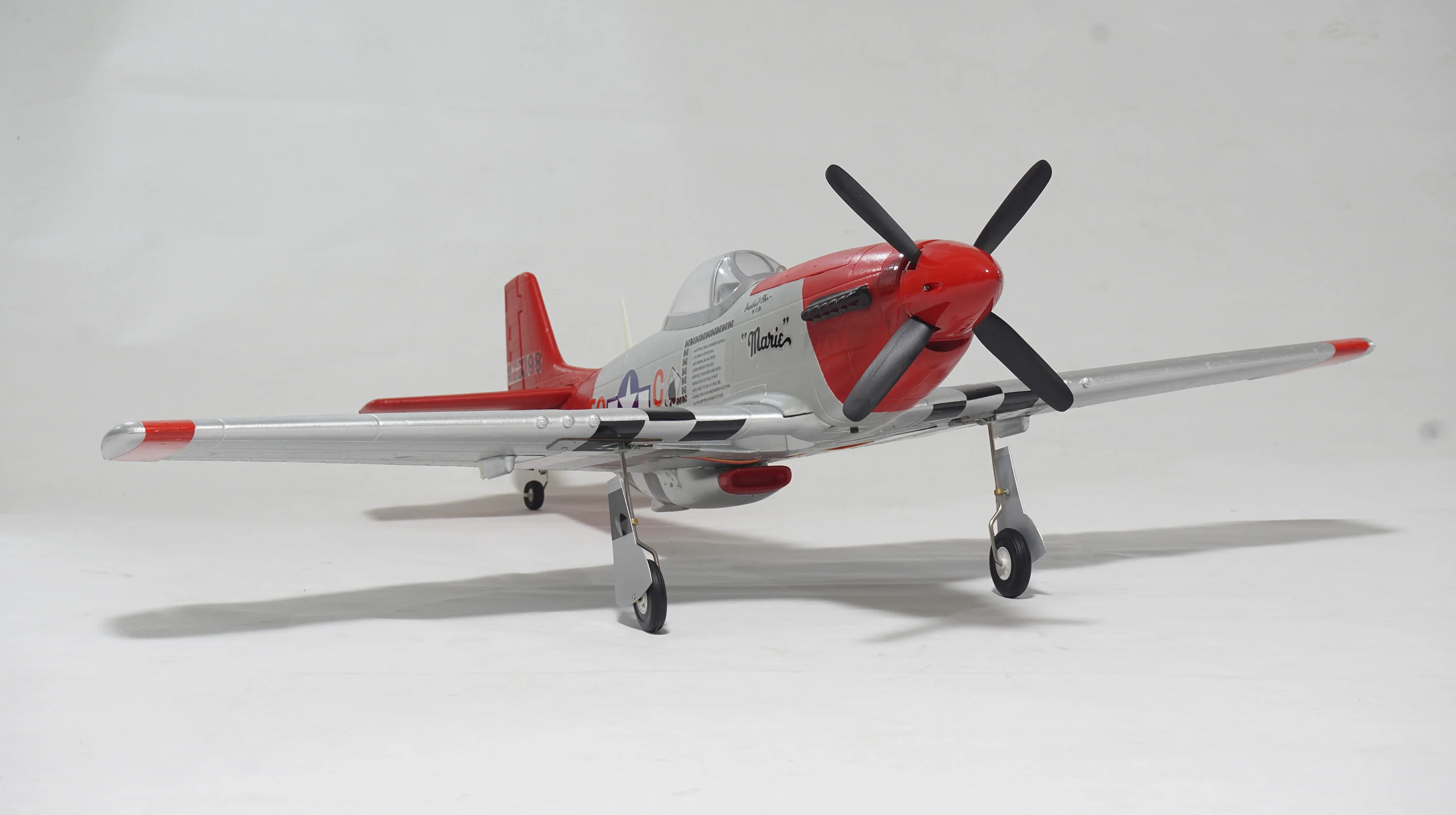 PNP версия самолет P 51 RC EPO фиксированное крыло с вытягивающим шасси