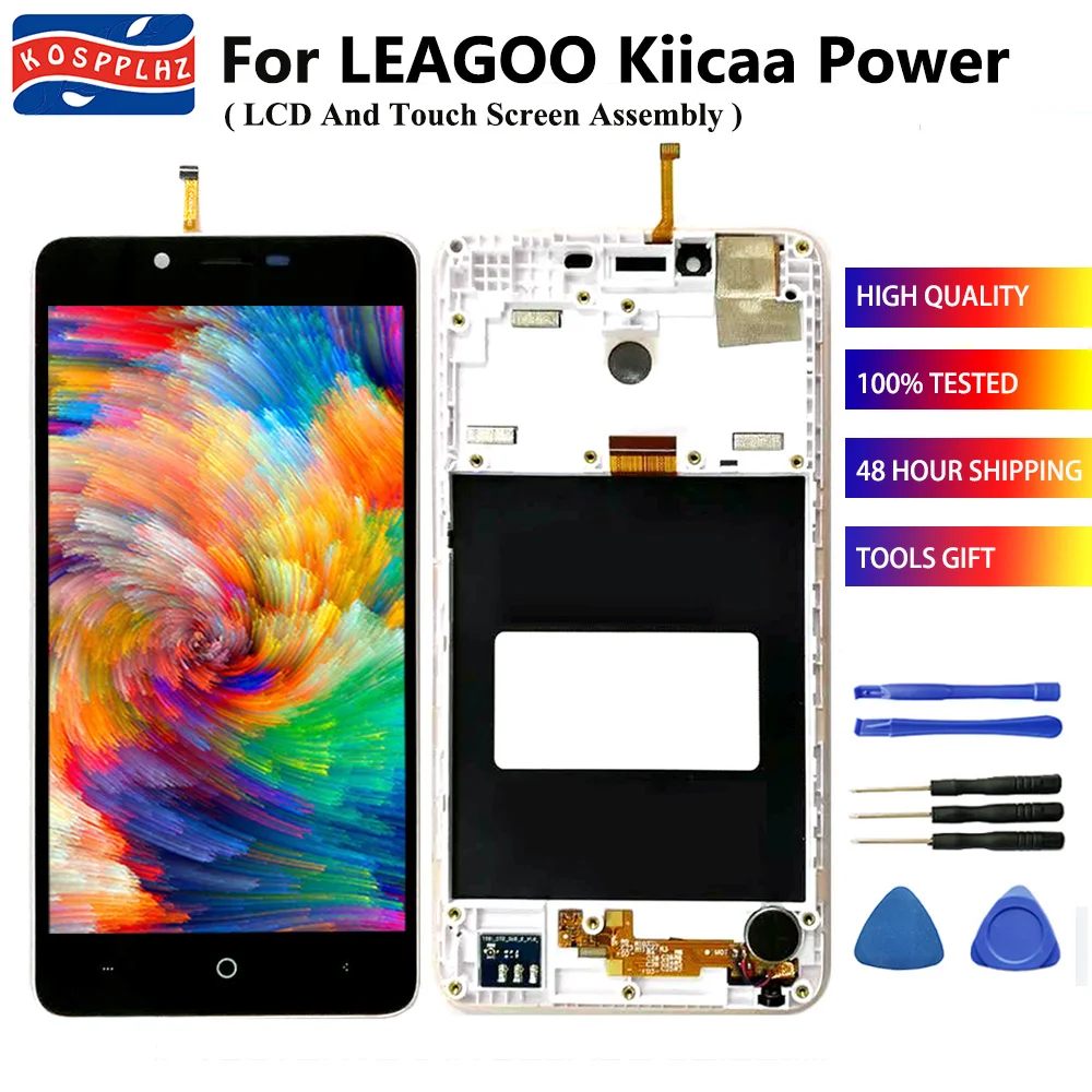 Для Leagoo KIICAA Power MT658 ЖК дисплей сенсорный дигитайзер экран панель в сборе + рамка