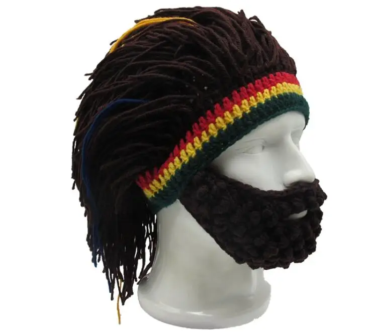 Jamaica шапка с дредами хлопок нитки кепка мужская