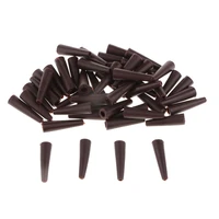 50pcs tail rubber tubes for saftey clips carp fishing rig sleeves useful accessories 20mm for outdoor fishing