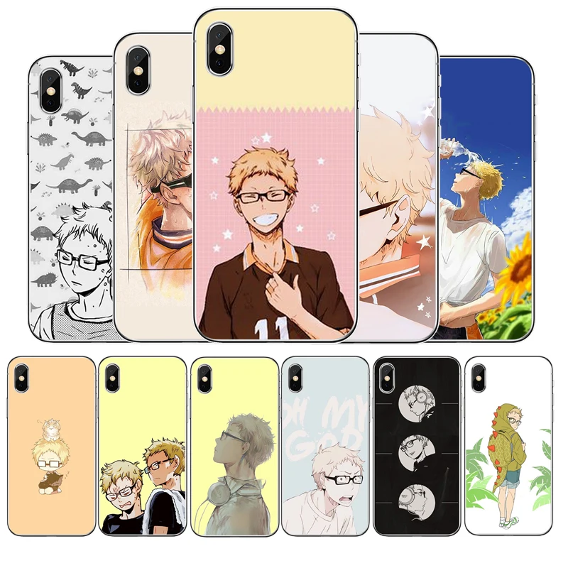 Силиконовый чехол Tsukishima для iphone 11 Pro MAX 5 6 7 8 9 10 X XS XR XSMAX Plus SE 2020 | Мобильные телефоны