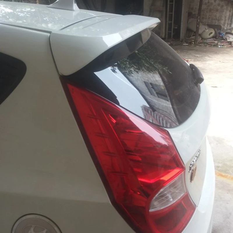 Спойлер заднего крыла для Hyundai Verna Accent из АБС-материала вид углеродного волокна