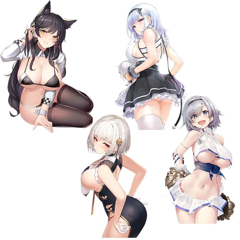 

Красивое нижнее белье для девочек Three Ratels CA105, аниме Наклейка на стену, скейтборд, автомобиль, подарок, велосипед