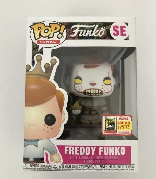 Funko POP аниме фильм Стивен Кинг Джокер клоун Фредди ограниченная ПВХ фигурка