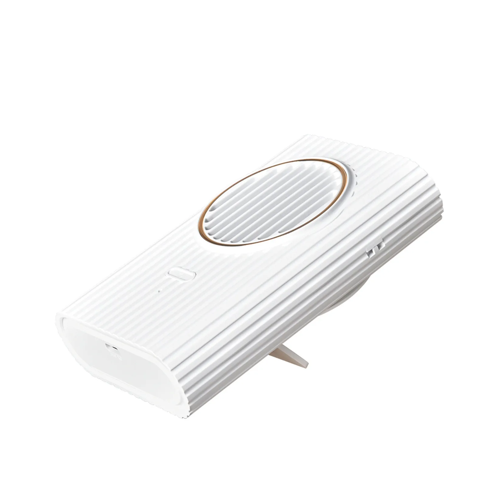 

Type-C Mini Fan with Hanging Strap Portable Outdoor Mute Cooler with Stand Will Not Hit Face 163g Lightweight DRSA889