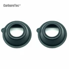Диафрагма карбюратора Carb для YAMAHA XVS 125, DRAGSTAR 2000, 2001, 2002, 2003, 2004, карбюратор, слайдер, вакуумная мембрана, 2 шт.