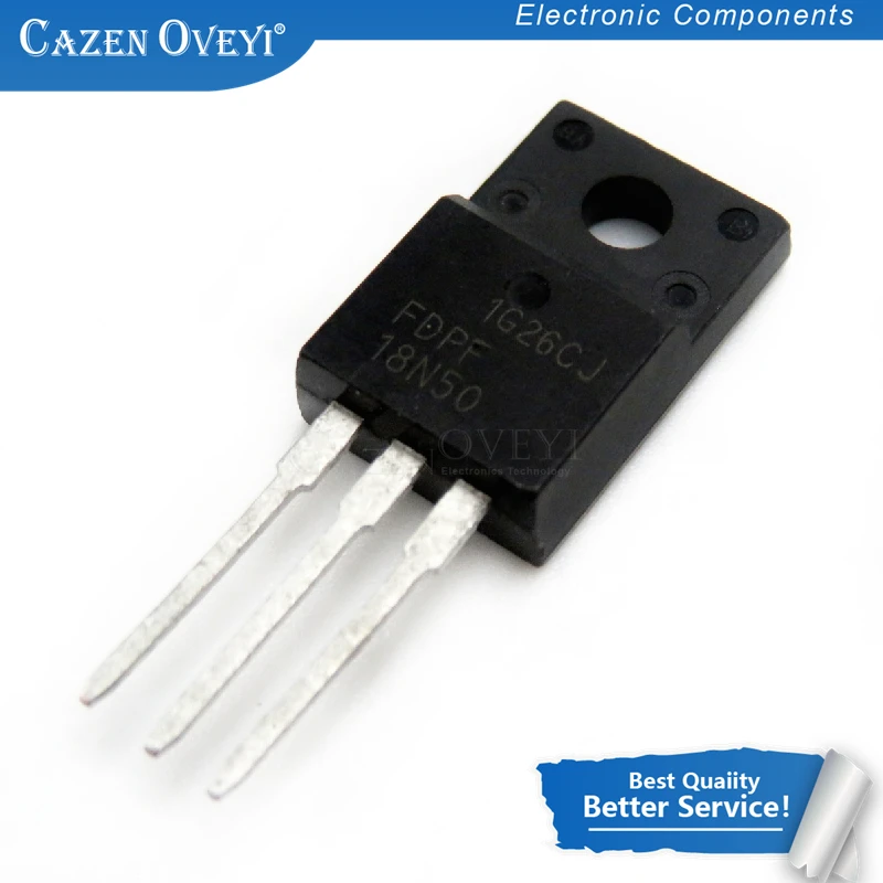10pcs/lot FDPF18N50 18N50 = 18N20 18N60 TO 220F In Stock|original| |