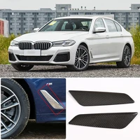 for bmw 5 series 2018 2022 car styling side fender real carbon fiber 2 piece car exterior modification accessories