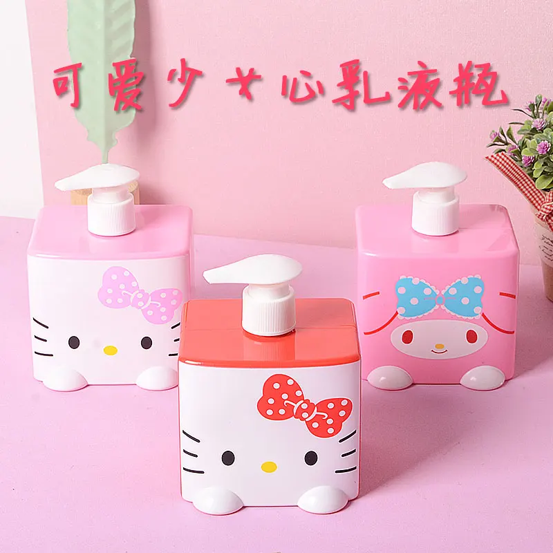 Hello kitty пластиковые контейнеры контейнер для хранения пустая косметическая