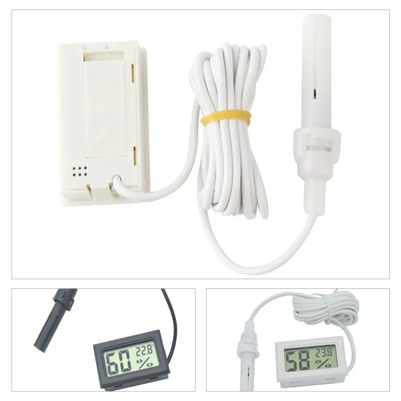 Цифровой гигрометр с дисплеем-термометр ЖК-дисплеем удобный портативный
