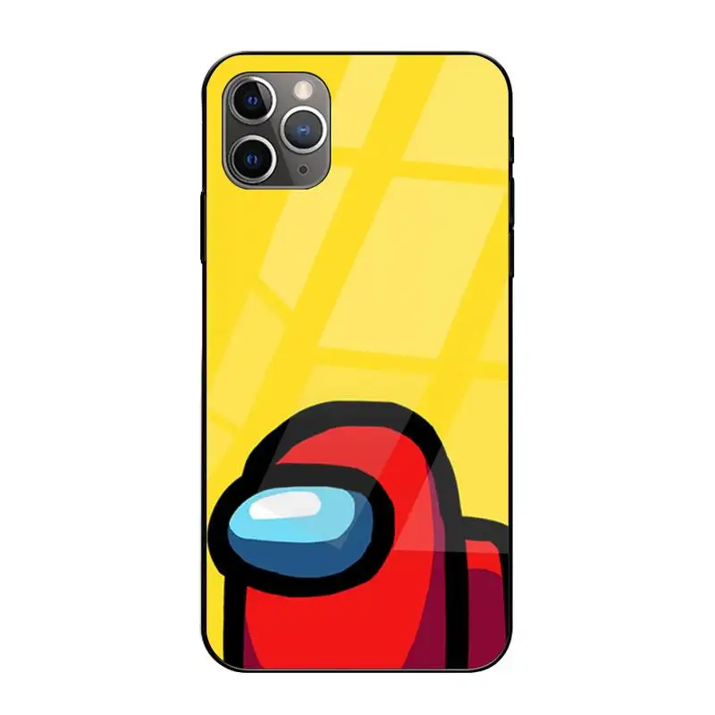 

0 Among US Phone Case Tempered Glass For Iphone6plus 6S 7 7plus 8 X XS XSmax XR 11 12 Pro Max 12mini