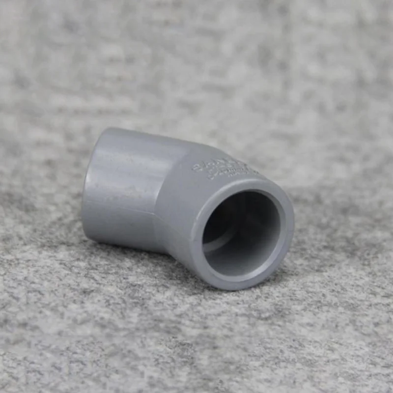 

CPVC Connector 45 Degrees Elbow Aquarium Fish Tank Pipe Joints Garden Water Connectors CPVC Tube Joint 1 Pcs